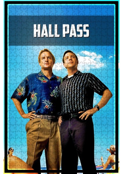 Hall Pass (2011) Film Posterinin 500 Parça Puzzle Yapbozu