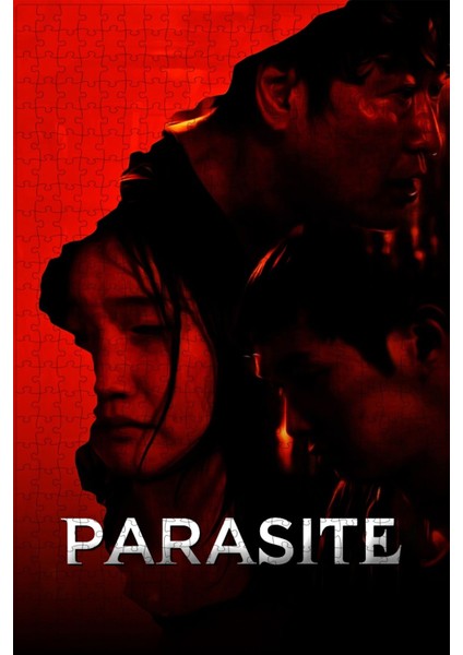 Parasite (2019) Film Posterinin 500 Parça Puzzle Yapbozu Sürüm2