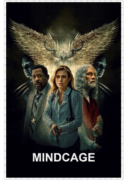 Mindcage (2022) Film Posterinin 500 Parça Puzzle Yapbozu Sürüm3
