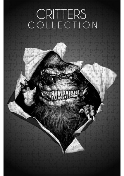 Critters Collection Film Posterinin 500 Parça Puzzle Yapbozu