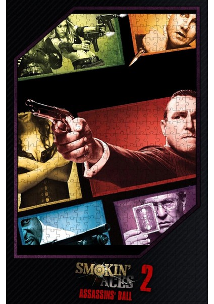 Smokin' Aces 2: Assassins' Ball (2010) Film Posterinin 500 Parça Puzzle Yapbozu