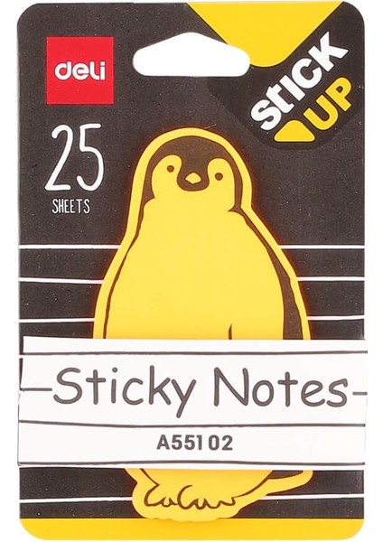 Sticky Notes Yapışkanlı Not Kağıdı Hayvan Figürlü 25 Safya