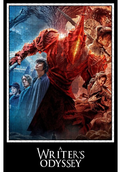 A Writer's Odyssey (2021) Film Posterinin 500 Parça Puzzle Yapbozu Sürüm6