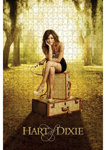 Hart Of Dixie (2011) Film Posterinin 500 Parça Puzzle Yapbozu