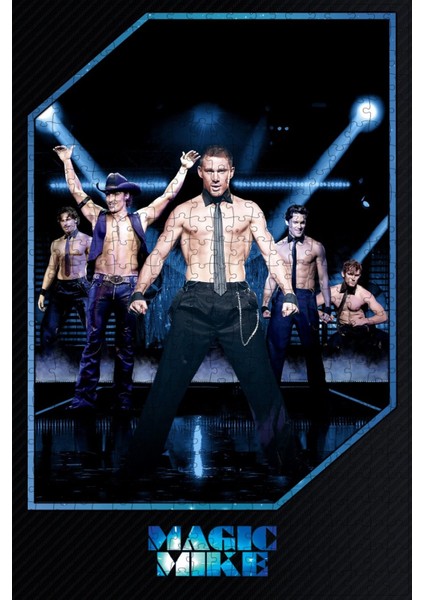 Magic Mike (2012) Film Posterinin 500 Parça Puzzle Yapbozu