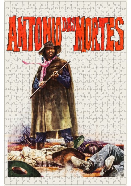 Antonio Das Mortes (1969) Film Posterinin 500 Parça Puzzle Yapbozu