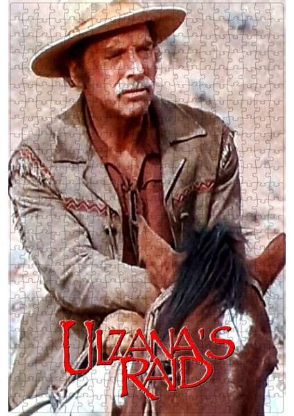 Ulzana's Raid (1972) Film Posterinin 500 Parça Puzzle Yapbozu Sürüm2