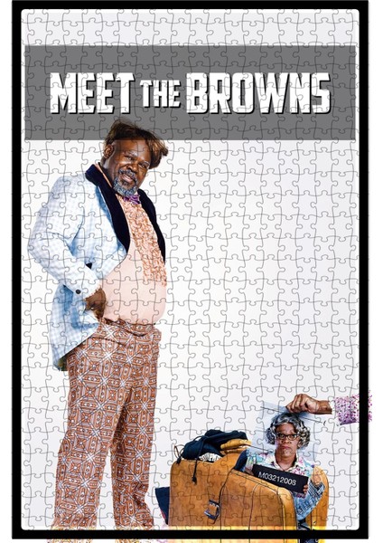 Meet The Browns (2008) Film Posterinin 500 Parça Puzzle Yapbozu