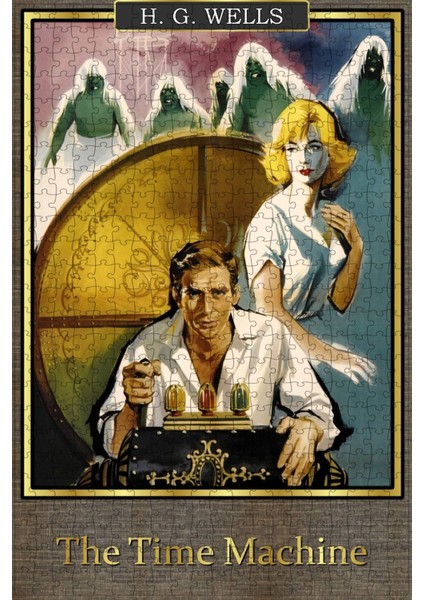 The Time Machine (1960) Film Posterinin 500 Parça Puzzle Yapbozu