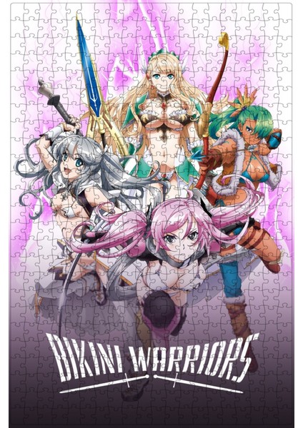 Bikini Warriors (2015) Film Posterinin 500 Parça Puzzle Yapbozu Z98