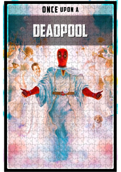 Once Upon A Deadpool (2018) Film Posterinin 500 Parça Puzzle Yapbozu