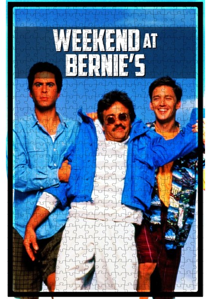 Weekend At Bernie's (1989) Film Posterinin 500 Parça Puzzle Yapbozu
