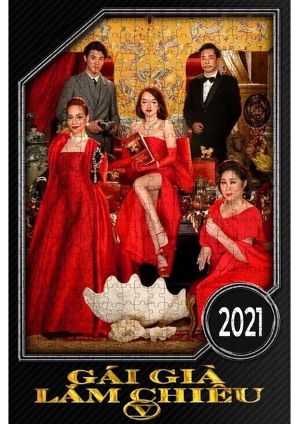 Camellia Sisters 5 - Living Like Royalty (2021) Film Posterinin 500 Parça Puzzle Yapbozu