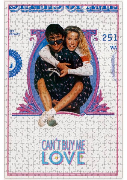 Can't Buy Me Love (1987) Film Posterinin 500 Parça Puzzle Yapbozu