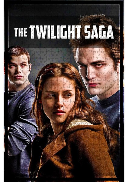 Twilight (2008) Film Posterinin 500 Parça Puzzle Yapbozu Sürüm2