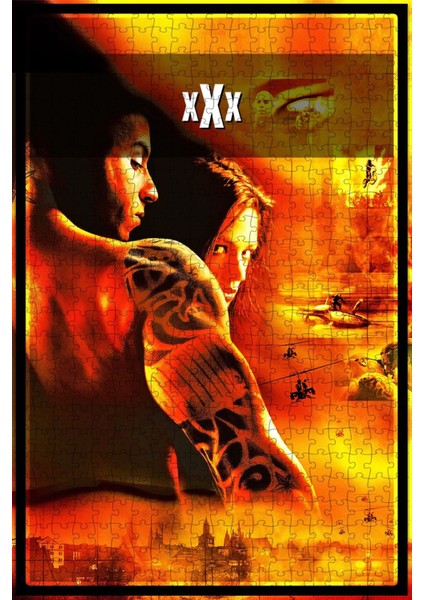 Xxx (2002) Film Posterinin 500 Parça Puzzle Yapbozu