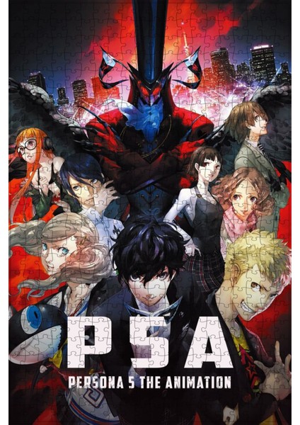 Persona 5: The Animation (2018) Film Posterinin 500 Parça Puzzle Yapbozu