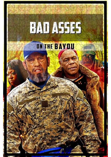 Bad Asses On The Bayou (2015) Film Posterinin 500 Parça Puzzle Yapbozu
