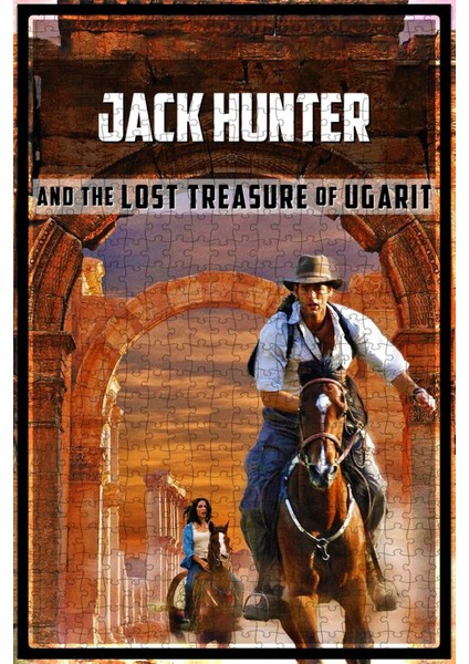 Jack Hunter And The Lost Treasure Of Ugarit (2008) Film Posterinin 500 Parça Puzzle Yapbozu