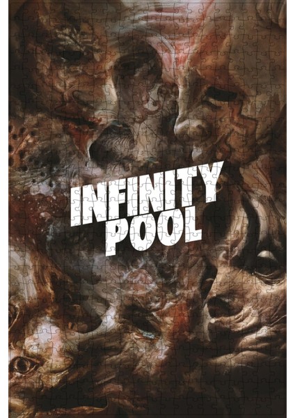 Infinity Pool (2023) Film Posterinin 500 Parça Puzzle Yapbozu Sürüm3 K64