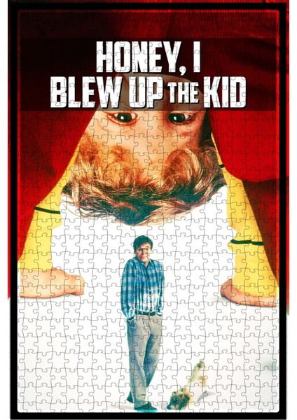 Honey, I Blew Up The Kid (1992) Film Posterinin 500 Parça Puzzle Yapbozu