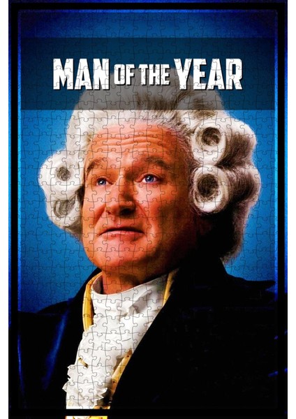 Man Of The Year (2006) Film Posterinin 500 Parça Puzzle Yapbozu