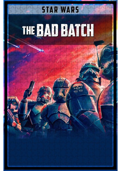 Star Wars: The Bad Batch (2021) Film Posterinin 500 Parça Puzzle Yapbozu F67
