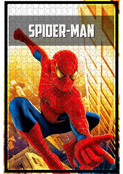 Spider-Man (2002) Film Posterinin 500 Parça Puzzle Yapbozu