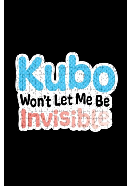 Kubo Won't Let Me Be Invisible (2023) Film Posterinin 500 Parça Puzzle Yapbozu Sürüm2