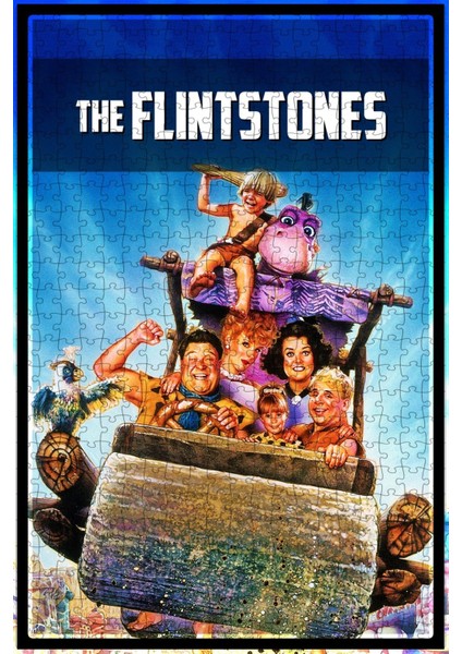The Flintstones (1994) Film Posterinin 500 Parça Puzzle Yapbozu