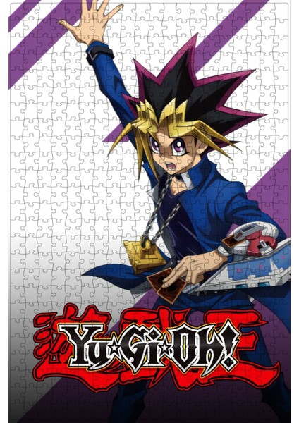 Yu-Gi-Oh! (1998) Film Posterinin 500 Parça Puzzle Yapbozu