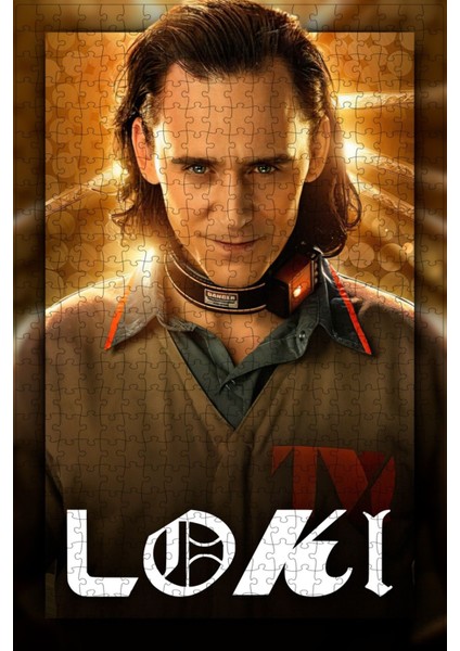Loki (2021) Film Posterinin 500 Parça Puzzle Yapbozu Sürüm2 G53