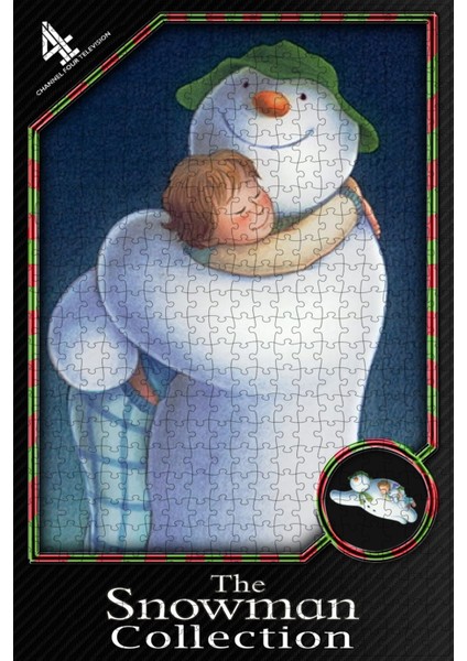 The Snowman Collection Film Posterinin 500 Parça Puzzle Yapbozu