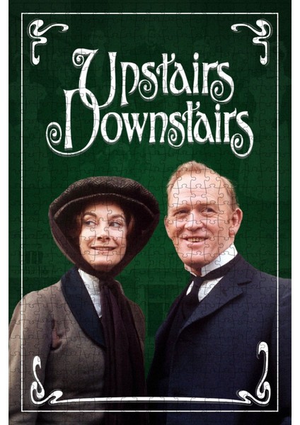 Upstairs, Downstairs (1971) Film Posterinin 500 Parça Puzzle Yapbozu