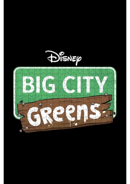Big City Greens (2018) Film Posterinin 500 Parça Puzzle Yapbozu