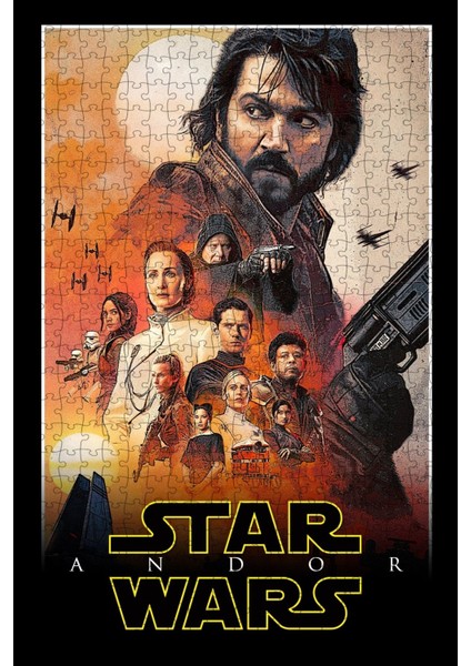 Star Wars: Andor (2022) Film Posterinin 500 Parça Puzzle Yapbozu Sürüm2 K36