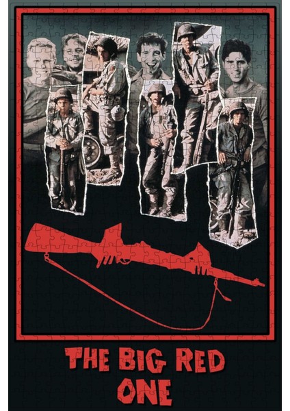 The Big Red One (1980) Film Posterinin 500 Parça Puzzle Yapbozu
