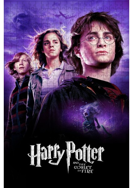 Harry Potter And The Goblet Of Fire (2005) Film Posterinin 500 Parça Puzzle Yapbozu Sürüm3 F25
