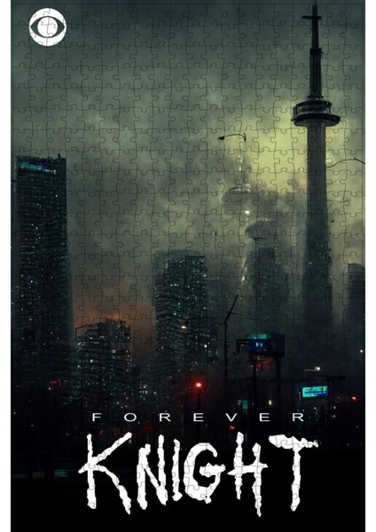 Forever Knight (1992) Film Posterinin 500 Parça Puzzle Yapbozu