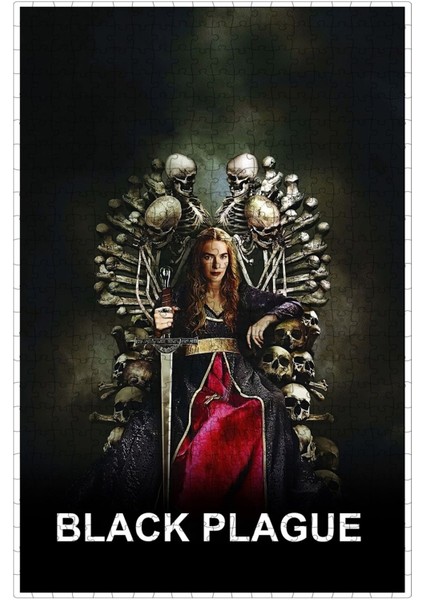 Black Plague (2002) Film Posterinin 500 Parça Puzzle Yapbozu
