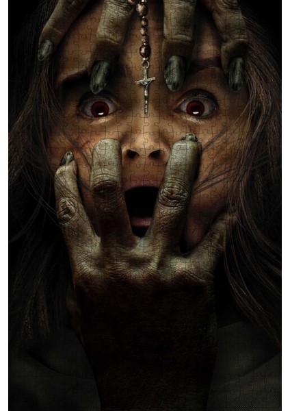 Prey For The Devil (2022) Film Posterinin 500 Parça Puzzle Yapbozu