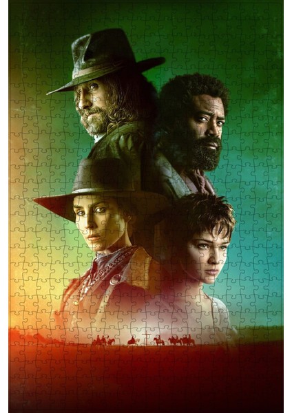 Django (2023) Film Posterinin 500 Parça Puzzle Yapbozu Sürüm 3