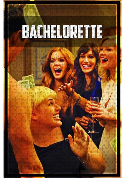 Bachelorette (2012) Film Posterinin 500 Parça Puzzle Yapbozu Y1