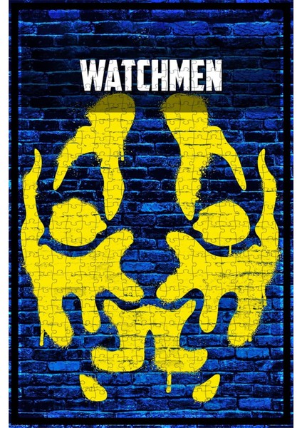 Watchmen (2019) Film Posterinin 500 Parça Puzzle Yapbozu H7