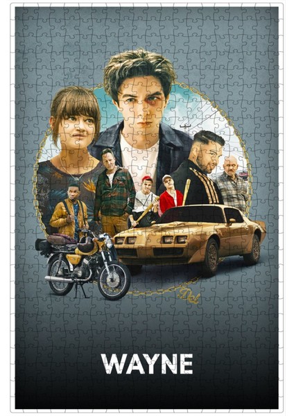 Wayne (2019) Film Posterinin 500 Parça Puzzle Yapbozu