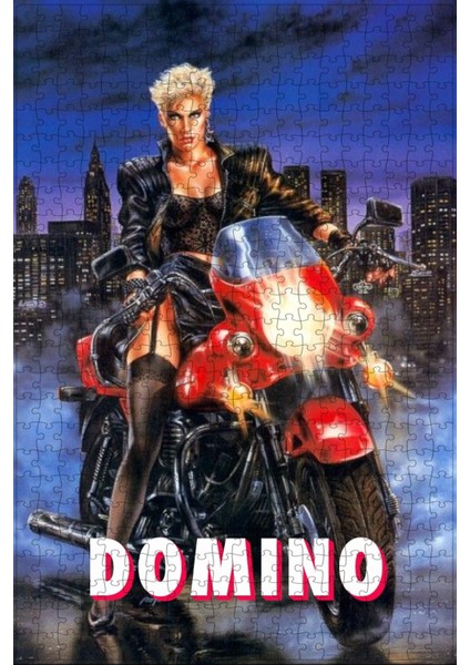Domino (1988) Film Posterinin 500 Parça Puzzle Yapbozu
