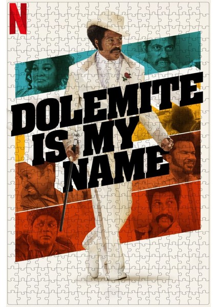 Dolemite Is My Name (2019) Film Posterinin 500 Parça Puzzle Yapbozu