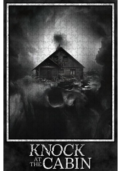 Knock At The Cabin (2023) Film Posterinin 500 Parça Puzzle Yapbozu Sürüm2 D75
