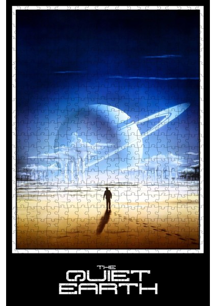 The Quiet Earth (1985) Film Posterinin 500 Parça Puzzle Yapbozu Sürüm5