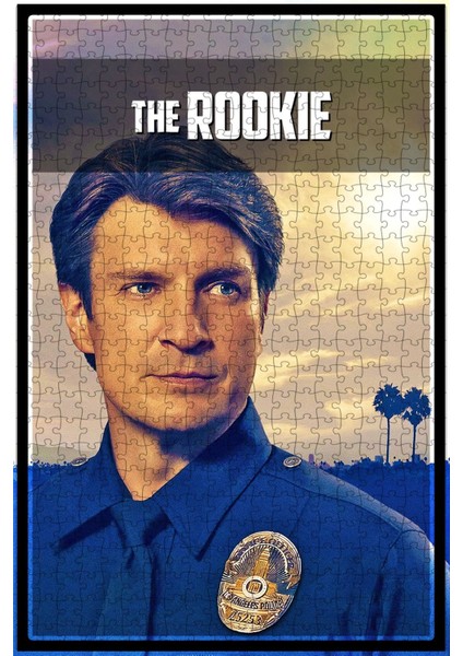 The Rookie (2018) Film Posterinin 500 Parça Puzzle Yapbozu L61